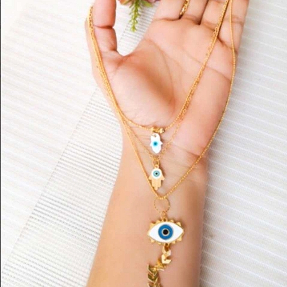 Evil Eye Stackable Necklaces